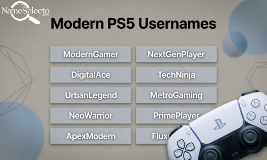 Modern PS5 Usernames (2026 Trends)