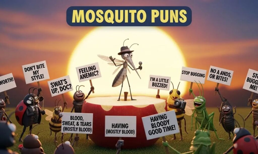 Mosquito Birthday Puns