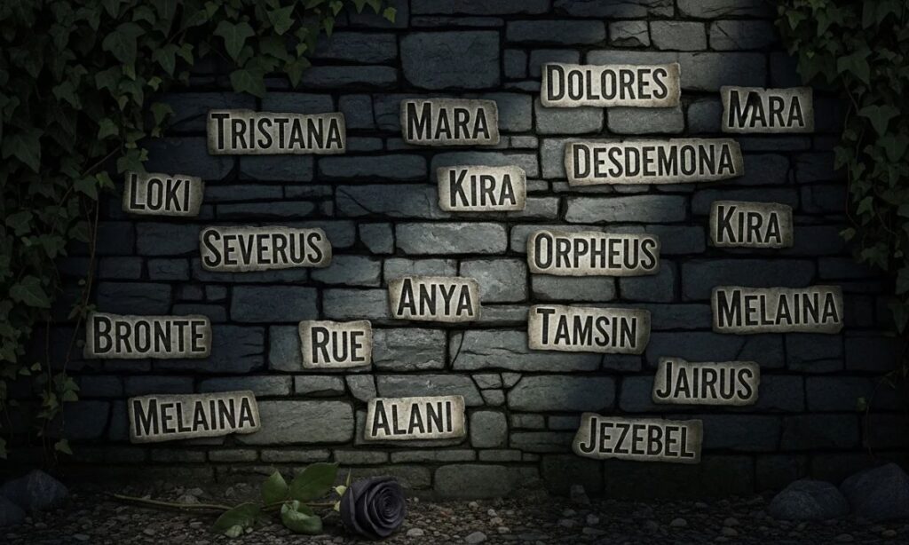 Names That Mean Sorrow