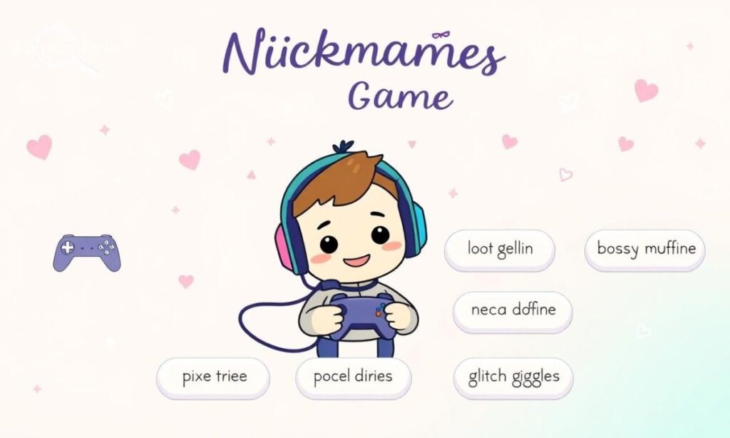 Nicknames For Games