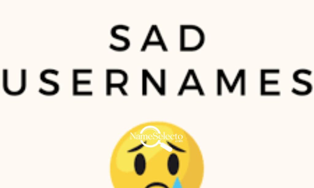 Sad Usernames with Deep Meaning