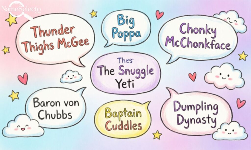 Unique Funny Fat Names