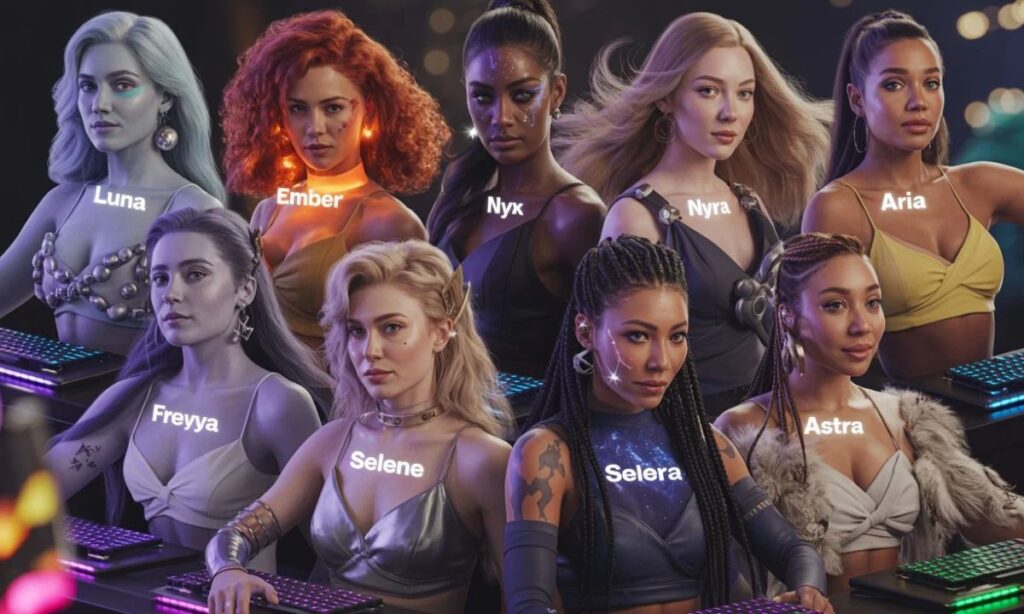 Unique Gaming Names for Female Players