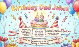 301+ Birthday Dad Jokes That’ll Make You Laugh Harder Than a Candle Meltdown!