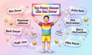921+ Top Funny Names Like Ben Dover to Crack You Up