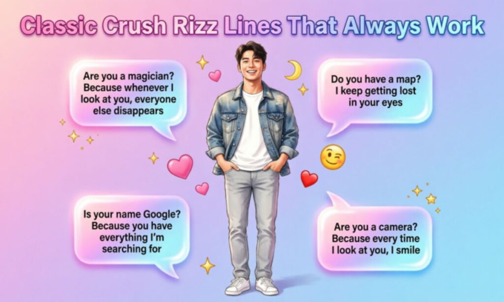 Classic Crush Rizz Lines That Always Work