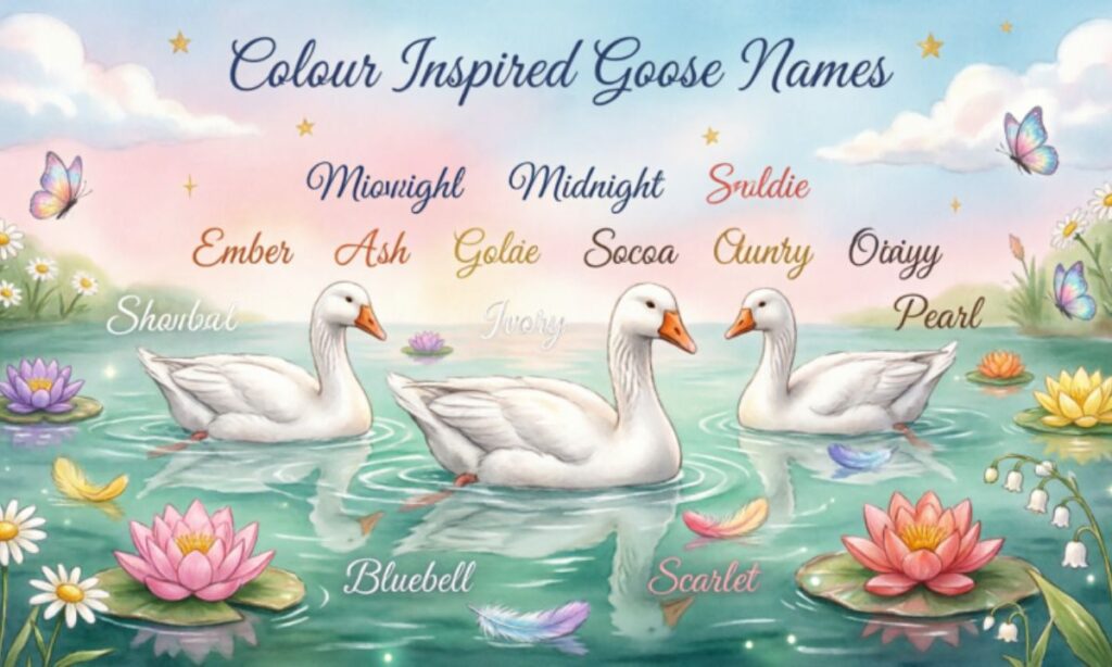 Colour Inspired Goose Names