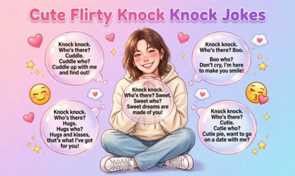 Cute Flirty Knock Knock Jokes