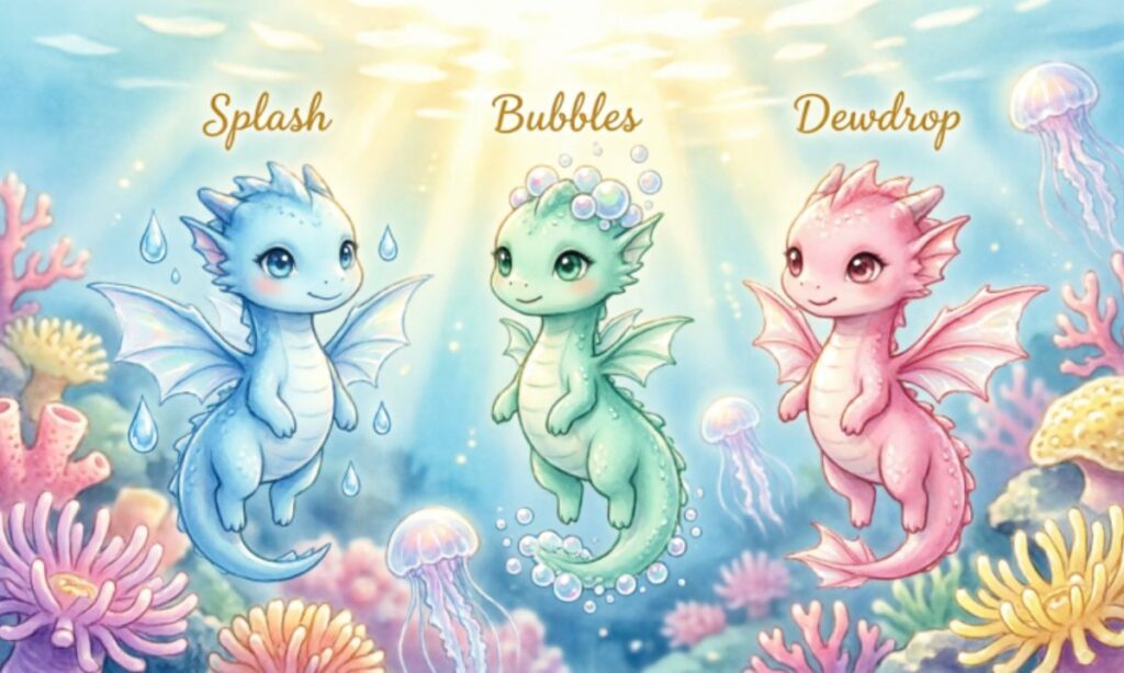 Cute Water Dragon Names