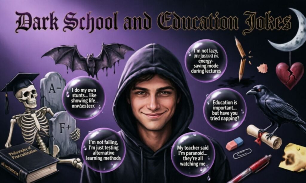 Dark School and Education Jokes