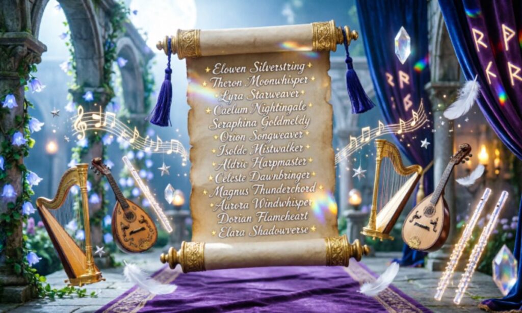 Fantasy Bard Names