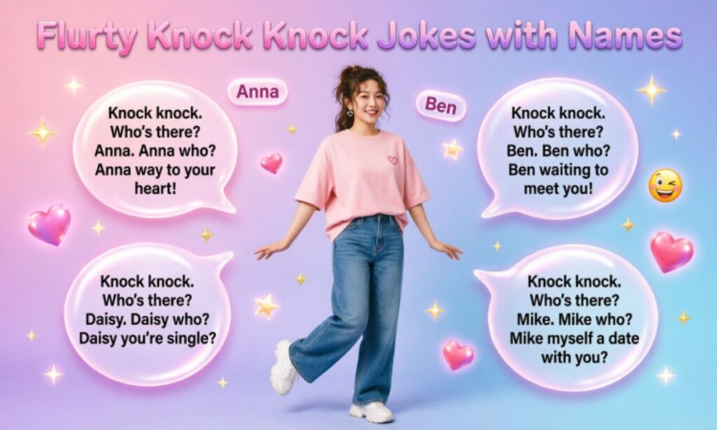 Flirty Knock Knock Jokes with Names