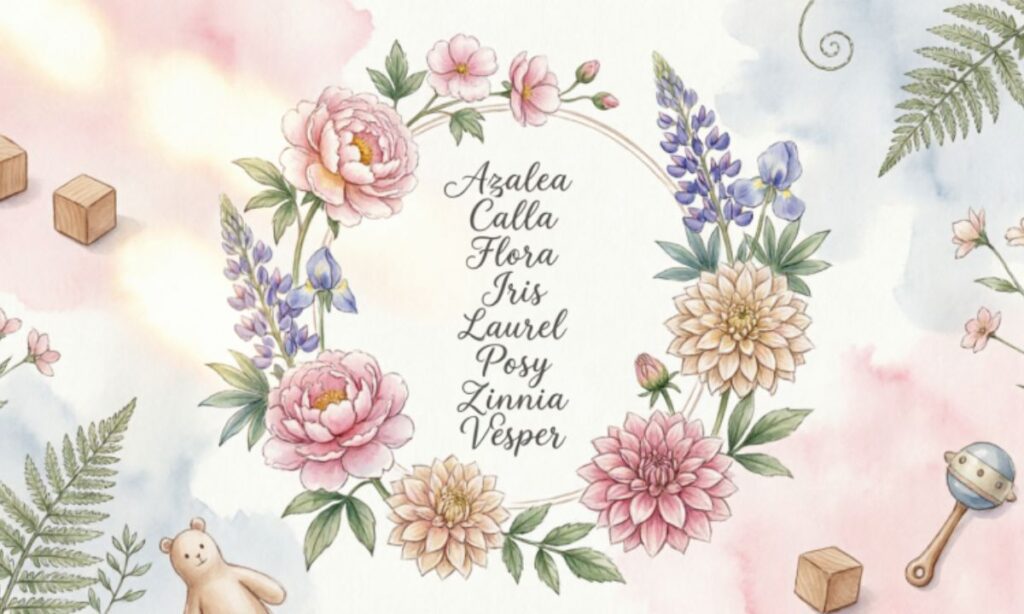 Flower-Inspired Unique Baby Names