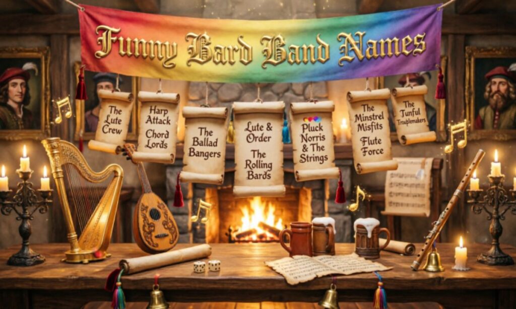 Funny Bard Band Names