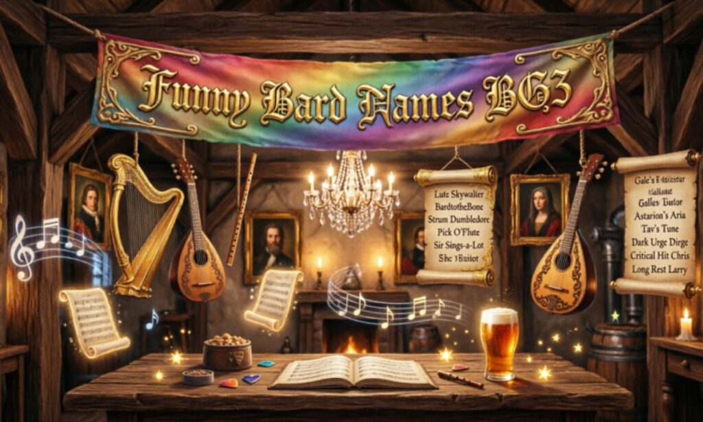 Funny Bard Names BG3