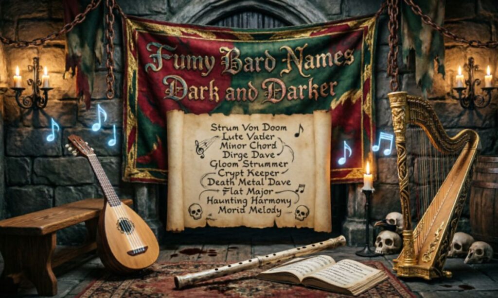 Funny Bard Names Dark and Darker