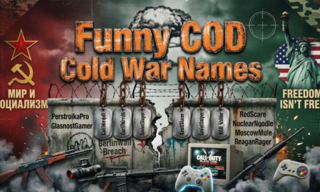 Funny COD Cold War Names