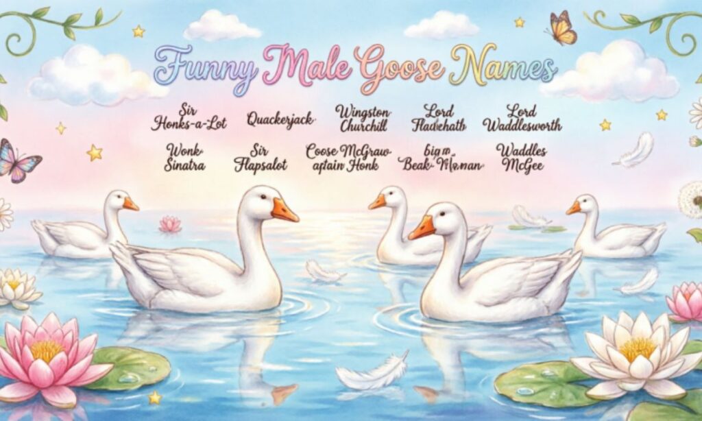 Funny Goose Names Male