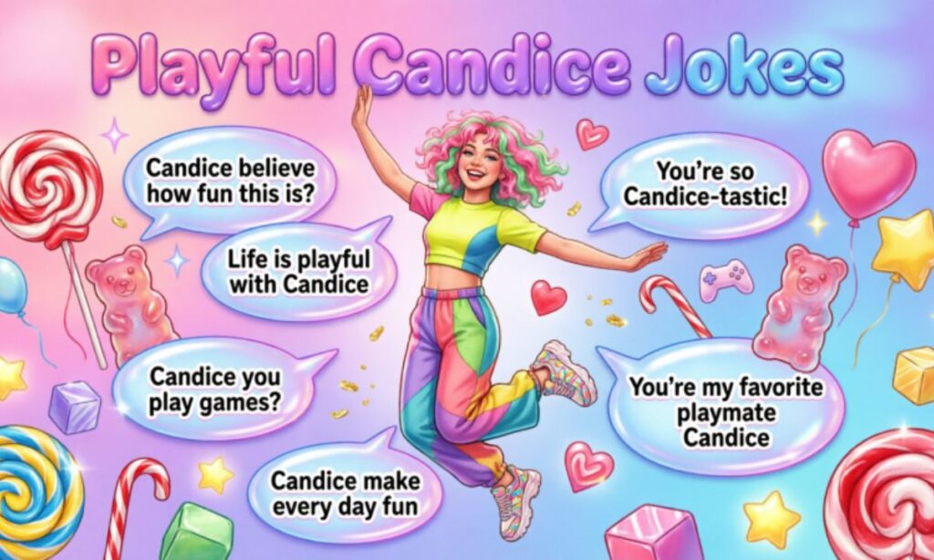 Playful Candice Jokes