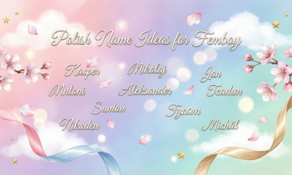 Polish Name Ideas for Femboy