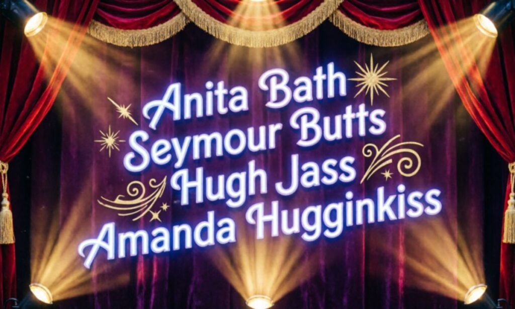 Punny Dirty Stage Names