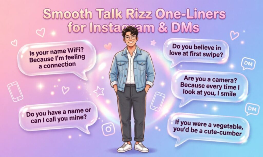 Smooth Talk Rizz One-Liners for Instagram & DMs