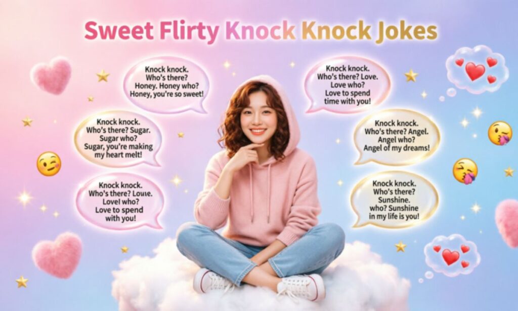 Sweet Flirty Knock Knock Jokes