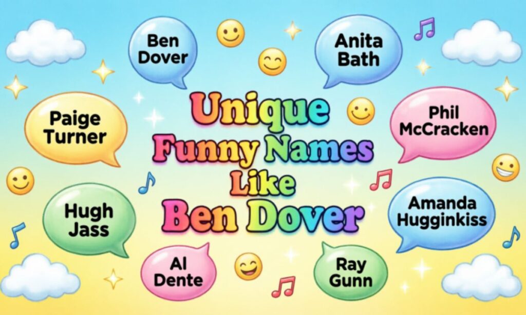 Unique Funny Names Like Ben Dover