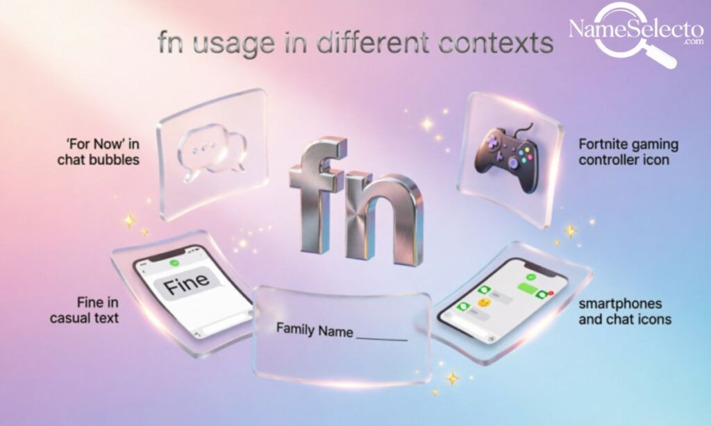 "fn" Usage in Different Contexts