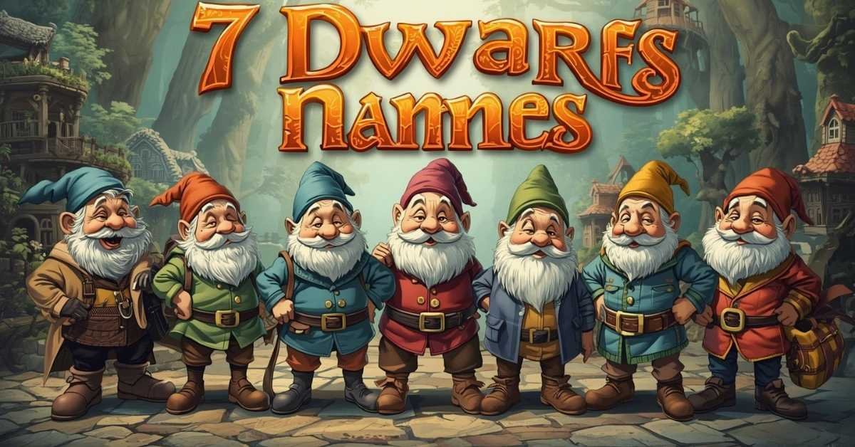 7 Dwarfs Names