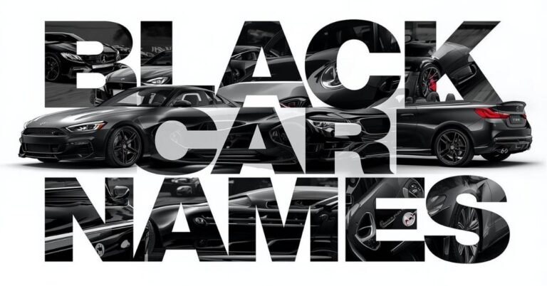 Black Car Names