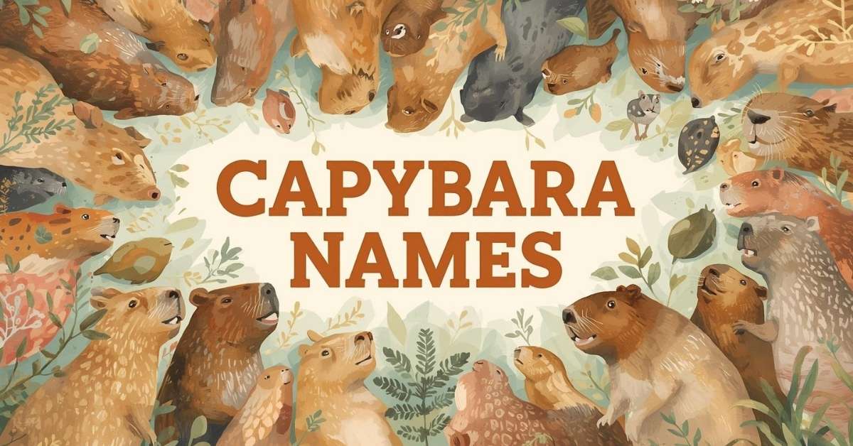 Capybara Names